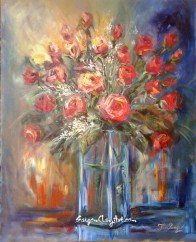 OP75_SaigonClayArt_HoaTinhYeu_70x80