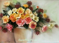 CAP128 - SaigonClayArt - Size 45X55 cm
