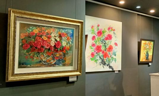 Roses&amp;RedWine_70x90